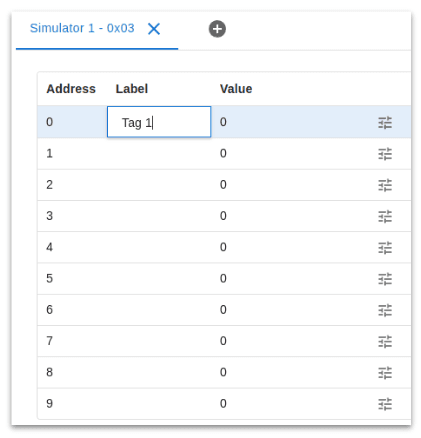 Change the label and value of a tag